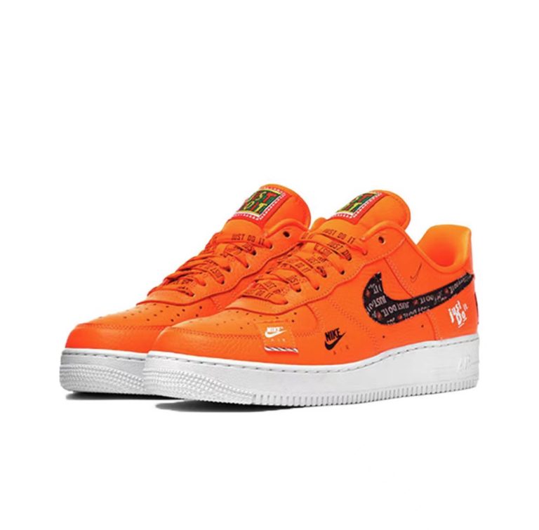 Nike Air Force 1 Just Do It Orange GS