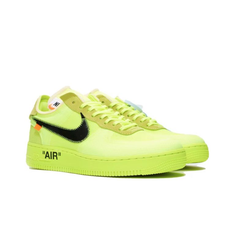 Nike Air Force 1  Off Flurecent