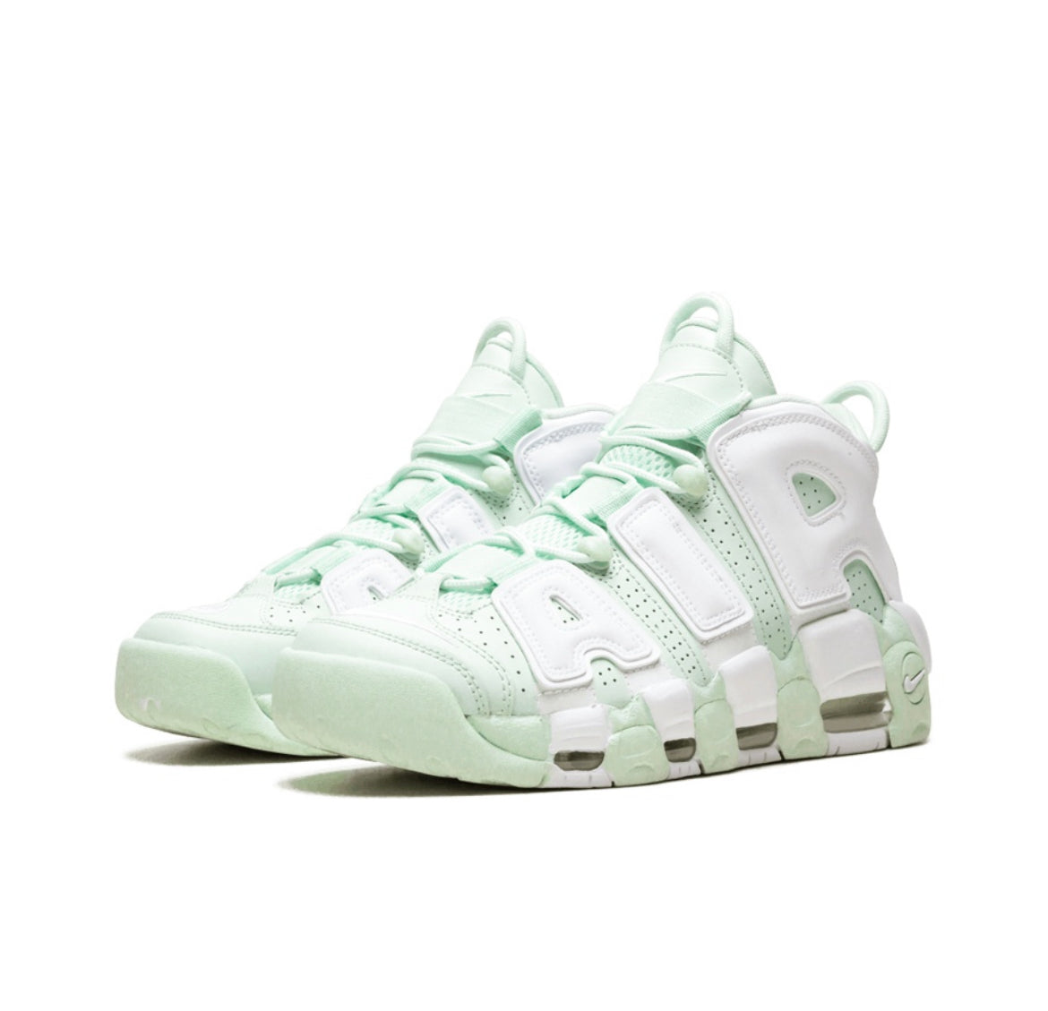 Nike Air More Uptempo Barley Green White