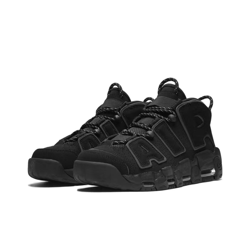 Nike Air More Uptempo Black Reflective