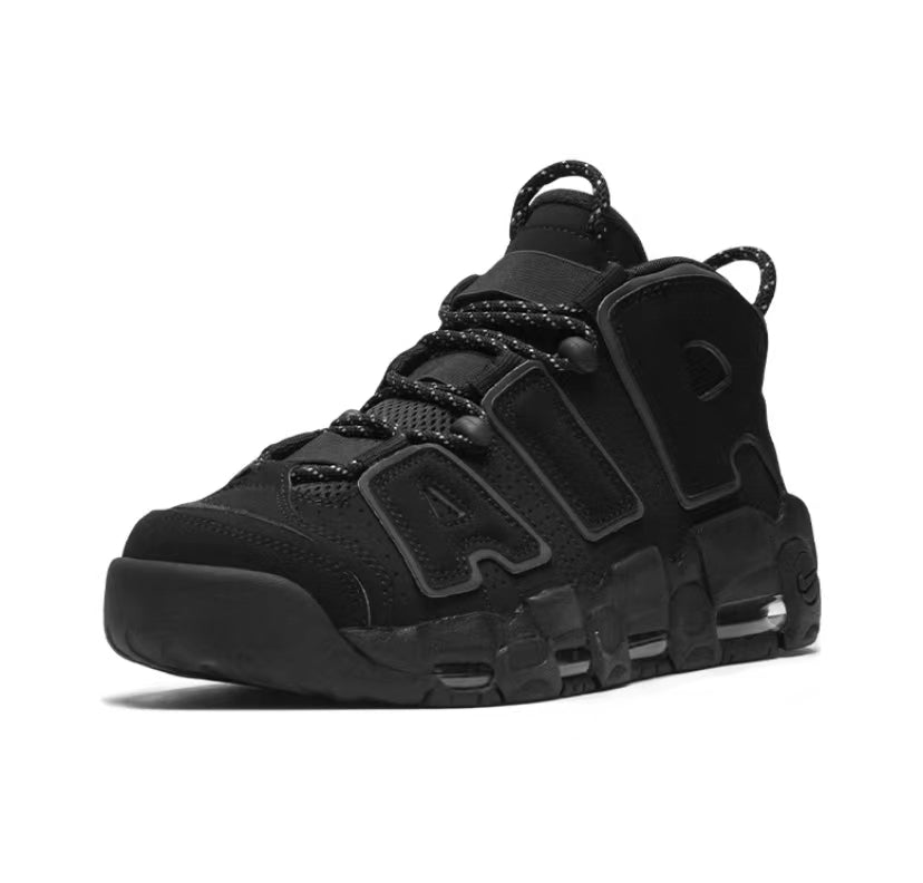 Nike Air More Uptempo Black Reflective