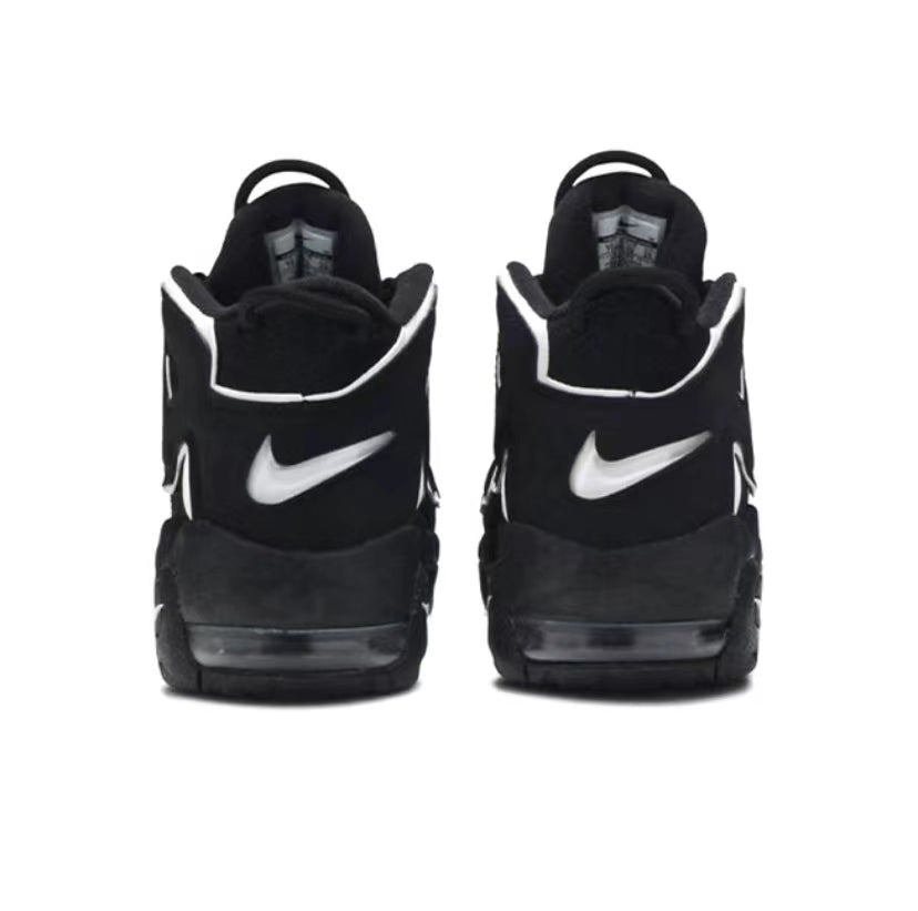 Nike Air More Uptempo Black Letters White