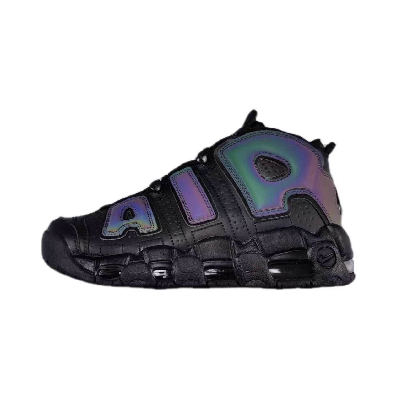 Nike Air More Uptempo Black Reflective