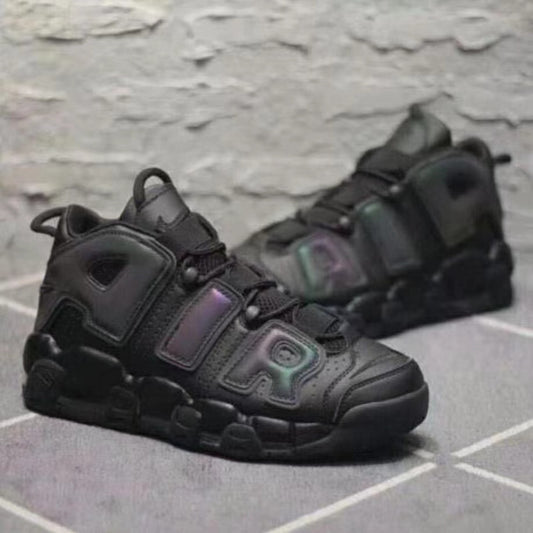 Nike Air More Uptempo Black Lazer Reflective