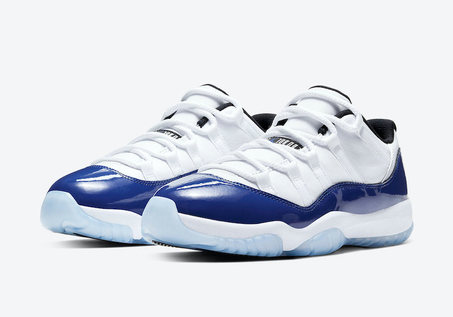 Jordan 11 Low White&Blue