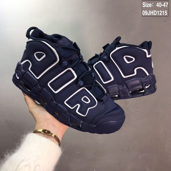 Nike Air More Uptempo Navy Blue