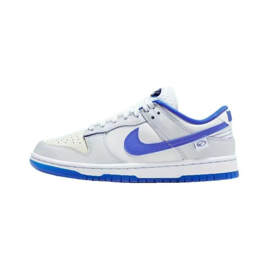 "Nike Dunk Low Blanco azul"