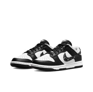 Nike Dunk Low ESS “paisley” blanco y negro