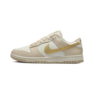 Nike Dunk Low Gold Swoosh