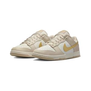 Nike Dunk Low Gold Swoosh