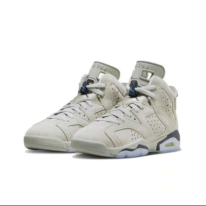 Air Jordan 6 Retro GS Grey&Black