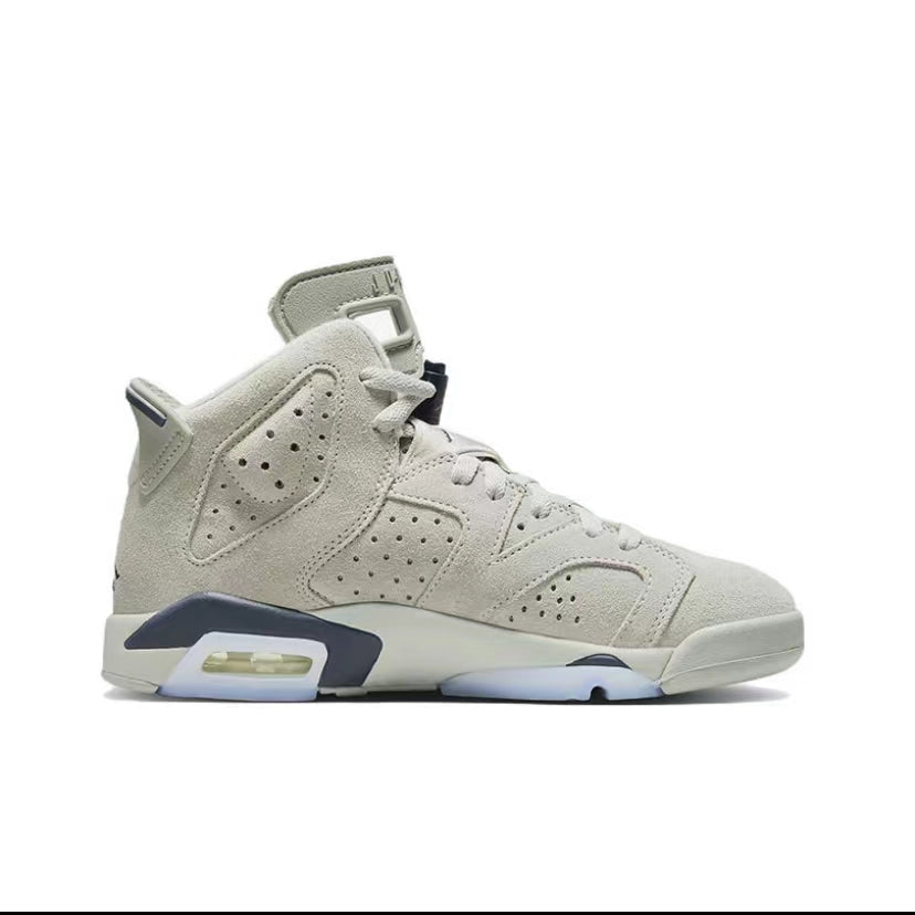 Air Jordan 6 Retro GS Grey&Black