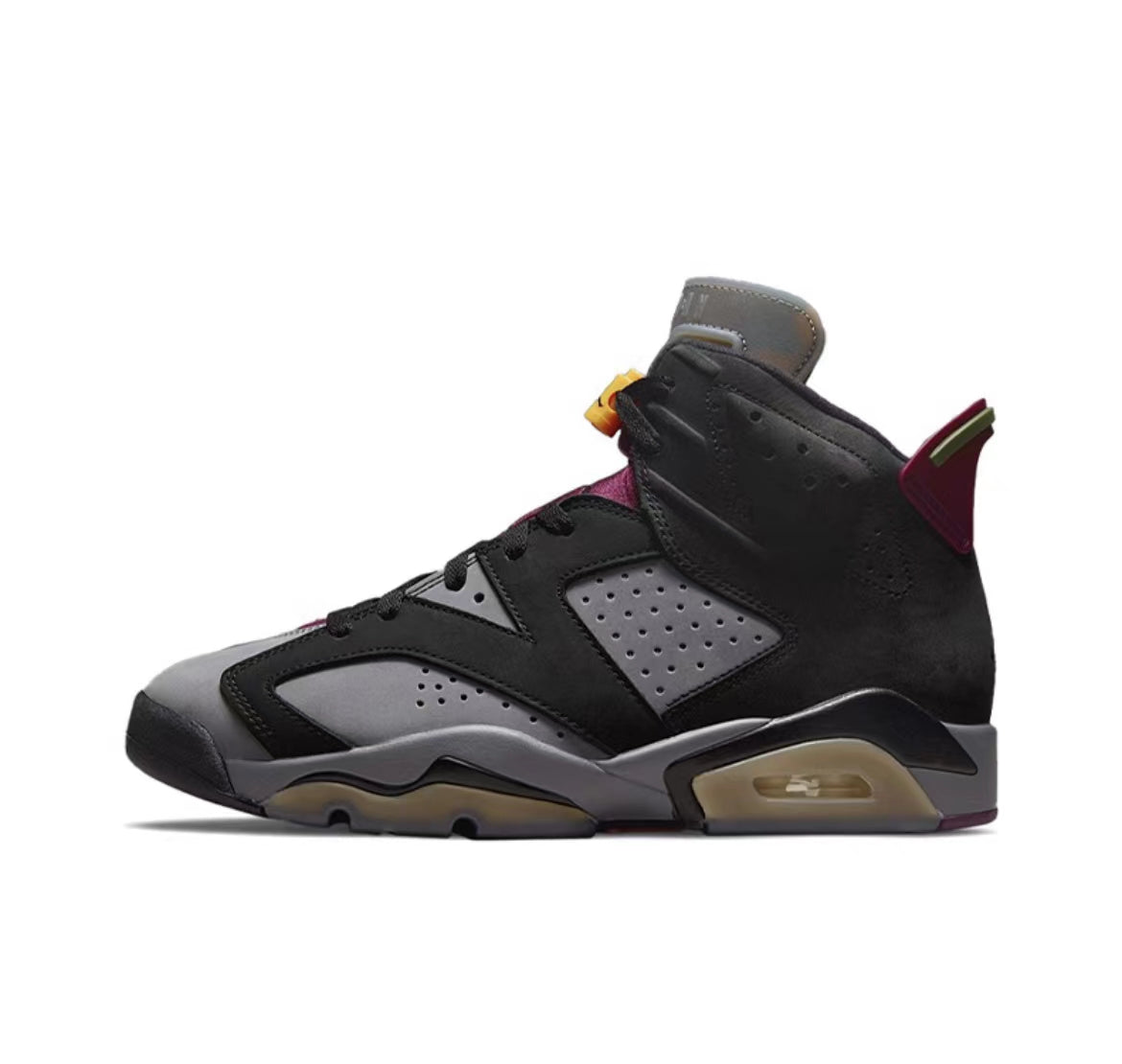 Air Jordan 6 Bourdeaux Black Grey