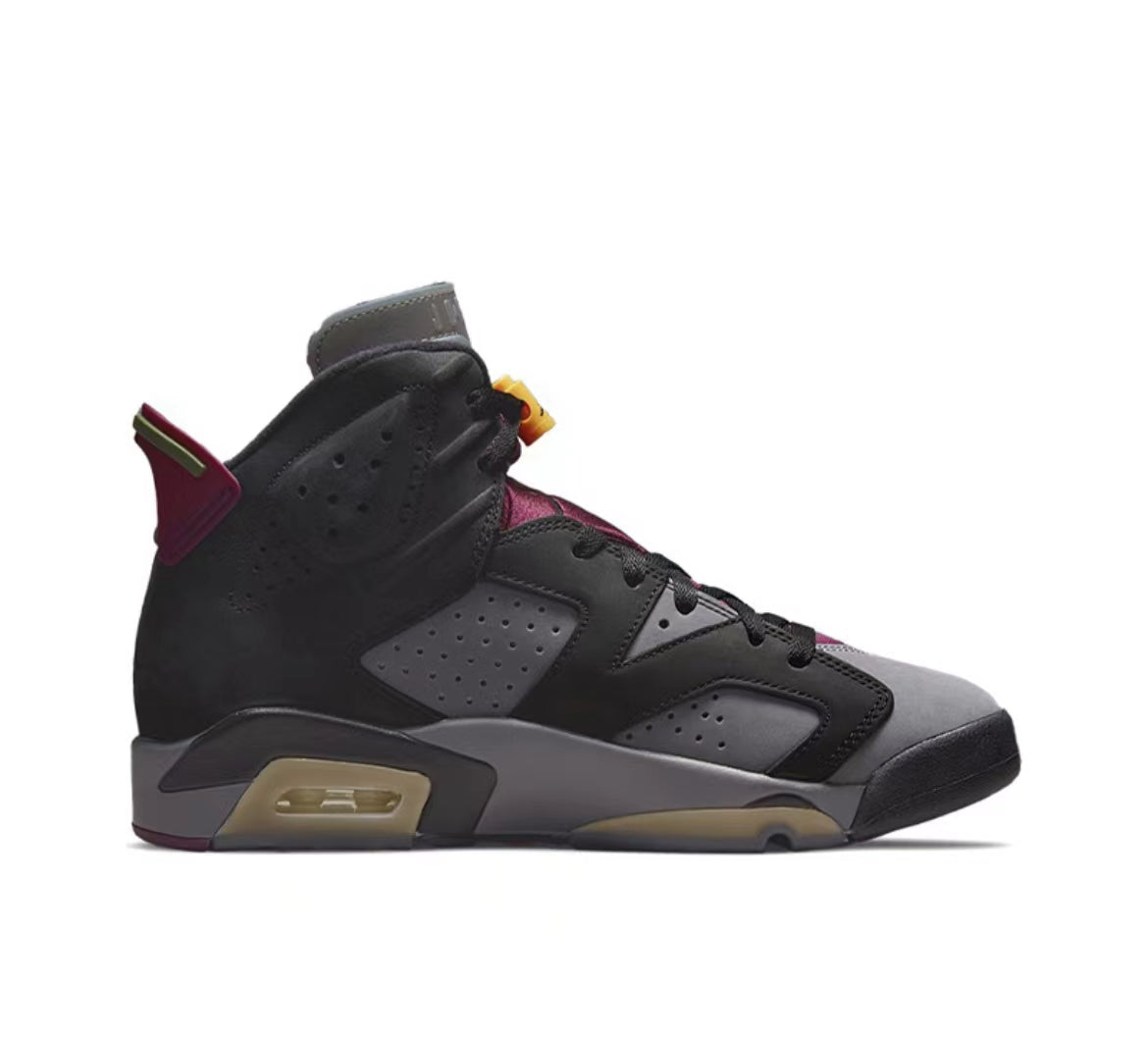 Air Jordan 6 Bourdeaux Black Grey