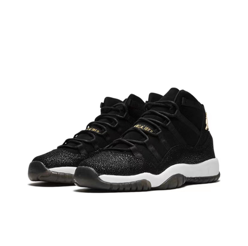 Jordan 11 Retro Heiress Black StinGray