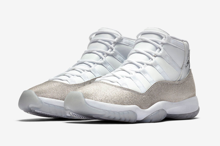 Jordan 11 Retro White Metallic Silver