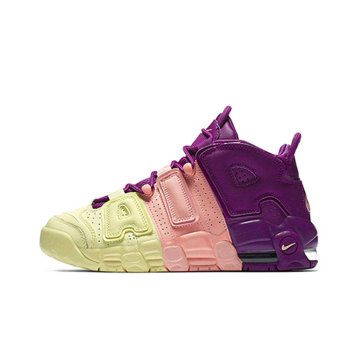 Nike Air More Uptempo Tricolor Tin W