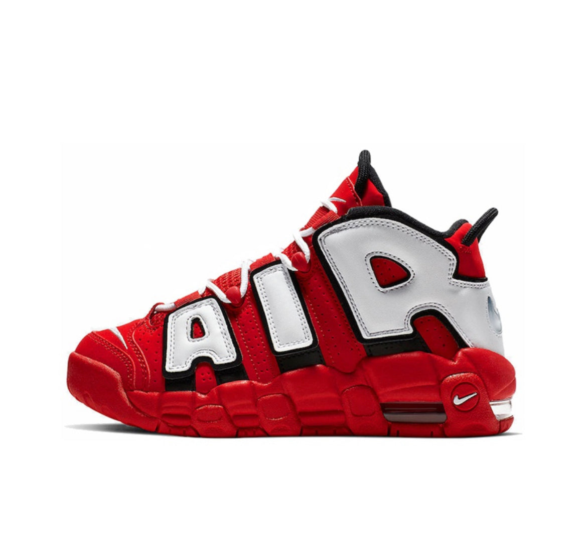 Nike Air More Uptempo University Red White