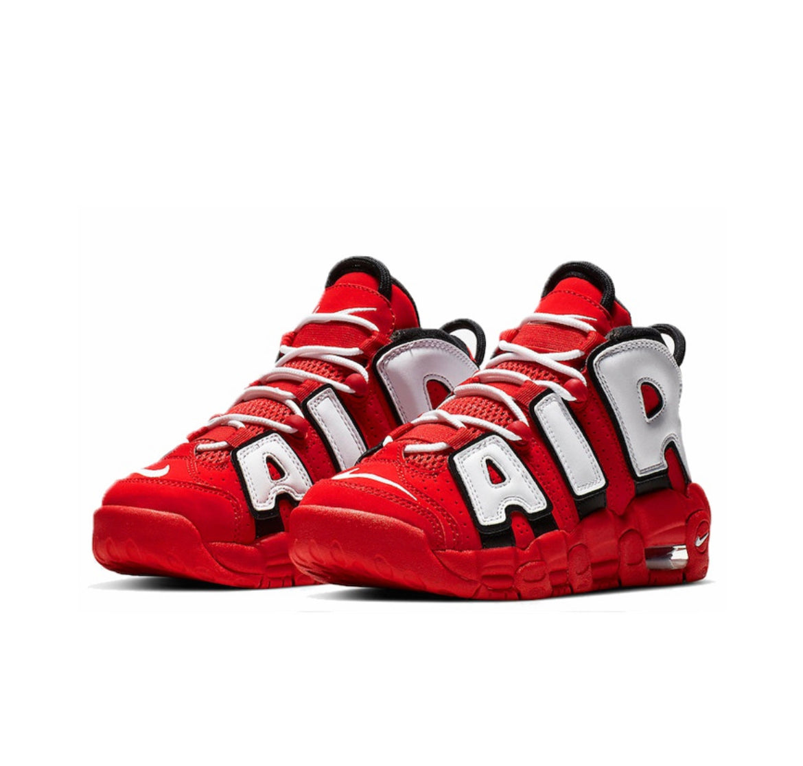 Nike Air More Uptempo University Red White