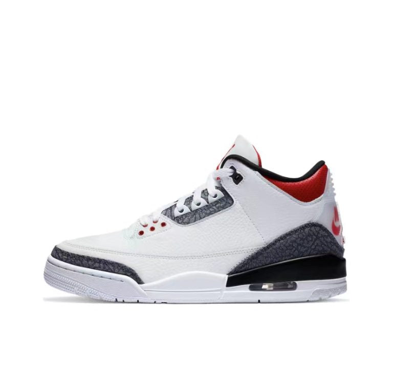 Air Jordan 3 Retro Fire Red Denin GS