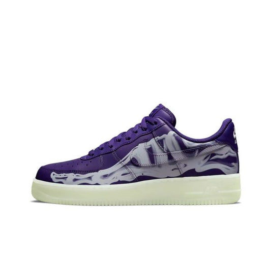 Nike Air Force 1 Purple Squeleton QS