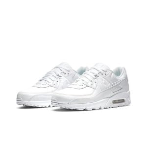 Nike Air Max 90 Triple White GS