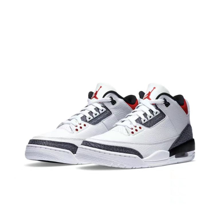 Air Jordan 3 Retro Fire Red Denin GS