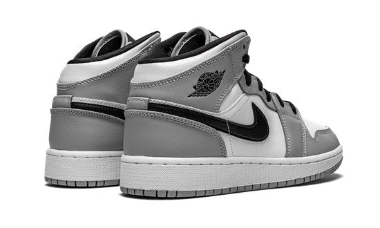 Air Jordan 1 Mid GS Light Smoker Grey