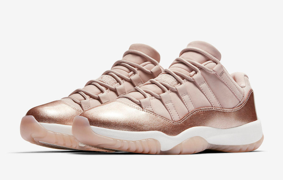 Jordan 11 Low Shiny Pink